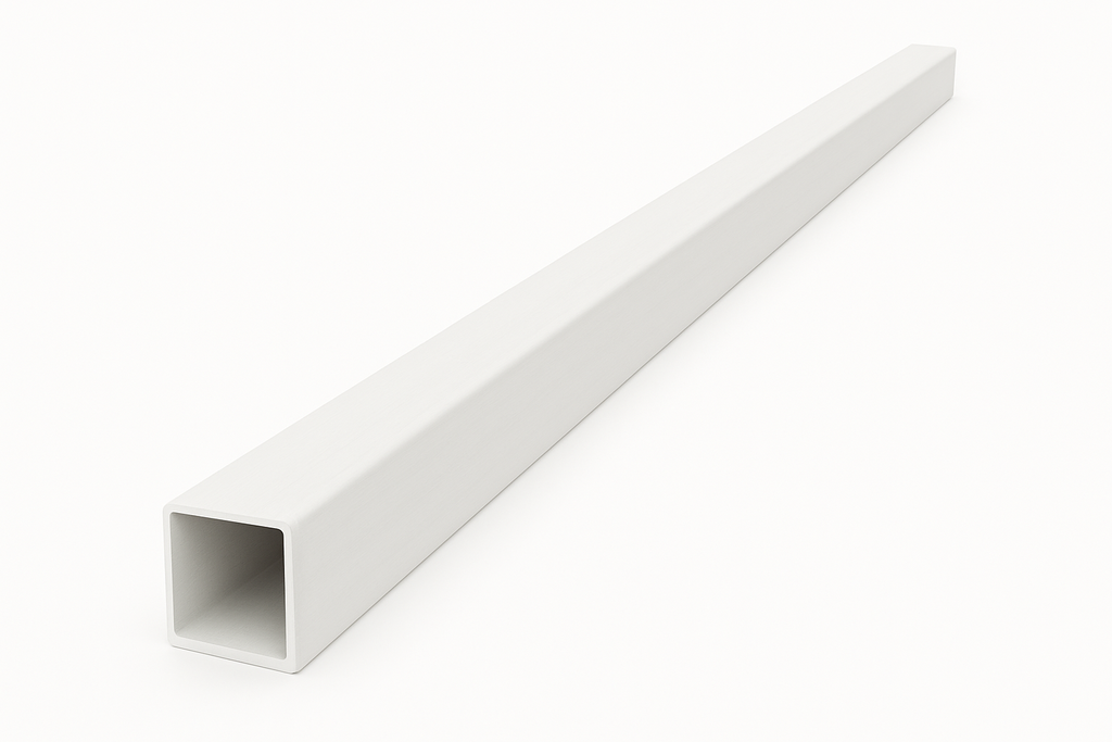 102. Poste 2.5" x 2.5" x 8'   Blanco